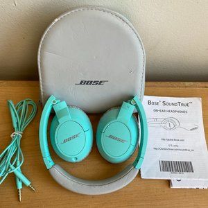 Bose SoundTrue Headphones ( Wired ) Mint green